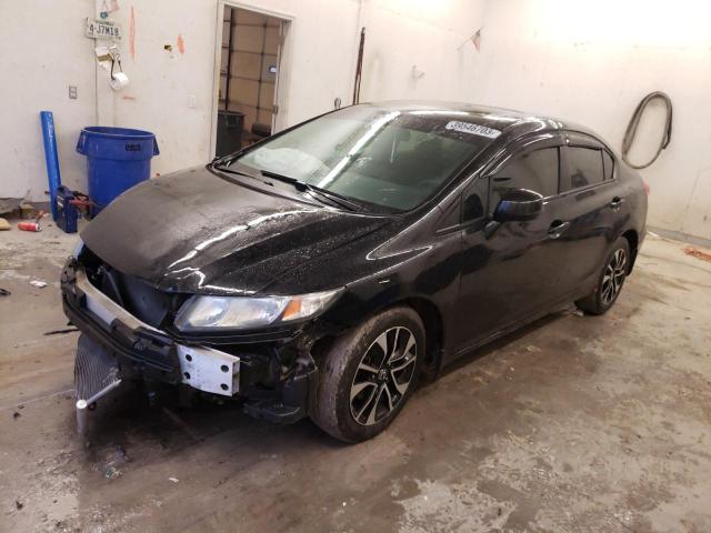 HONDA CIVIC EX 2013 with VIN 19XFB2F87DE075627 - Photo from auction
