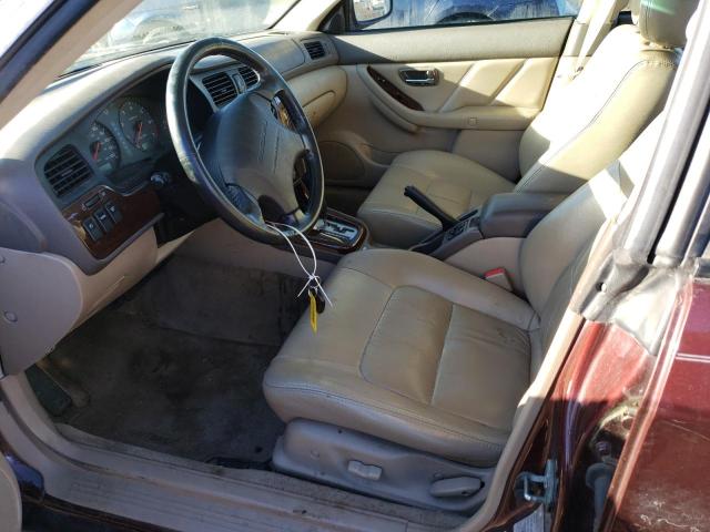 Photo 7 from auction – 2000 SUBARU LEGACY OUT with VIN 4S3BH6863Y7609602