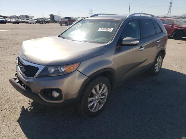 KIA SORENTO EX 2011 with VIN 5XYKU4A24BG006949 - Photo from auction