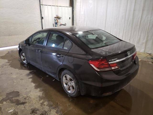 Photo 2 from auction – 2013 HONDA CIVIC LX with VIN 2HGFB2F58DH552318