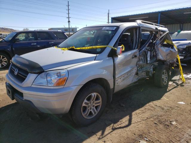 HONDA PILOT EXL 2004 with VIN 2HKYF18564H540906 - Photo from auction