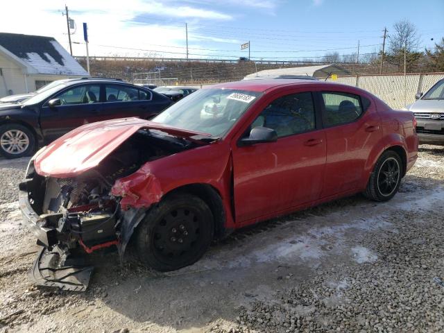 DODGE AVENGER SE 2014 with VIN 1C3CDZAB5EN125886 - Photo from auction