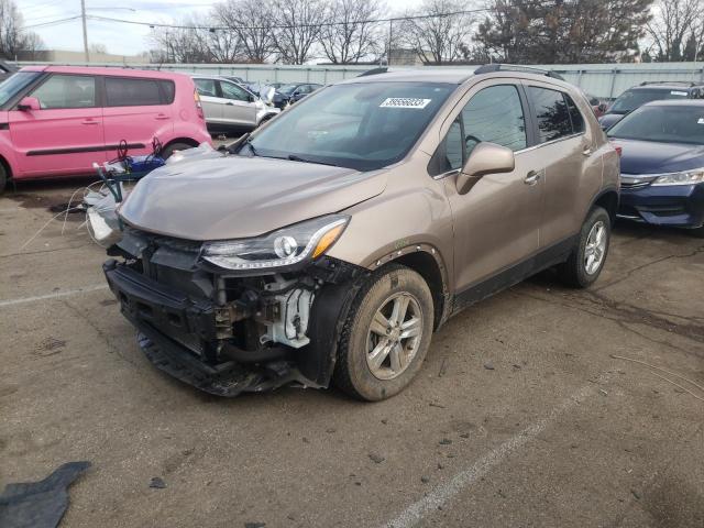 CHEVROLET TRAX 1LT 2018 with VIN 3GNCJPSB7JL184771 - Photo from auction