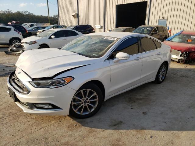 FORD FUSION SE 2017 with VIN 3FA6P0HD2HR289073 - Photo from auction