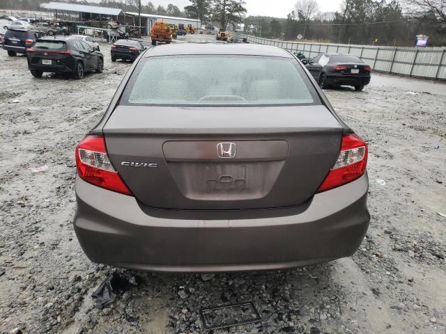 Photo 6 from auction – 2012 HONDA CIVIC LX with VIN 19XFB2F55CE068342
