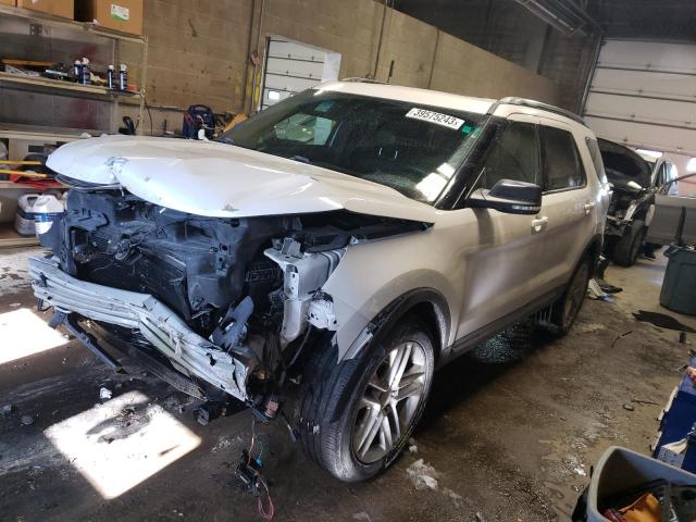 FORD EXPLORER X 2017 with VIN 1FM5K8D83HGA46144 - Photo from auction