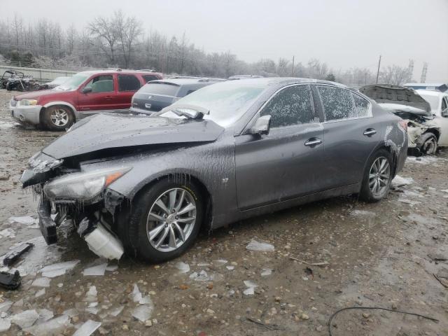 INFINITI Q50 BASE 2014 with VIN JN1BV7APXEM676392 - Photo from auction