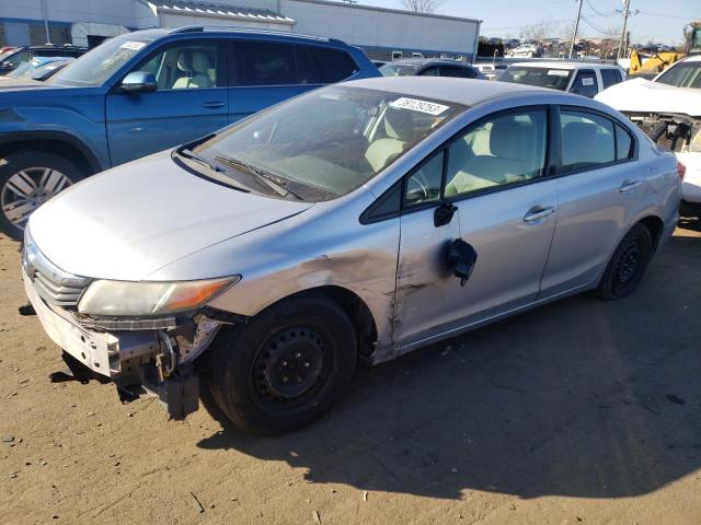 HONDA CIVIC LX 2012 with VIN 2HGFB2F52CH610258 - Photo from auction