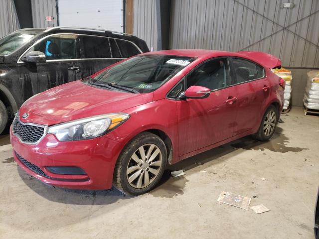KIA FORTE LX 2014 with VIN KNAFX4A63E5140485 - Photo from auction