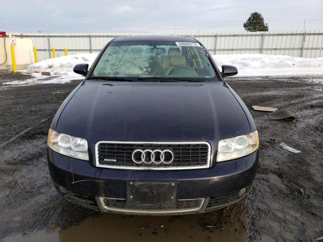 Photo 5 from auction – 2002 AUDI A4 1.8T QU with VIN WAULC68E32A160102