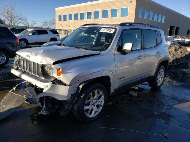 JEEP RENEGADE L 2017 with VIN ZACCJBBB0HPF33329 - Photo from auction