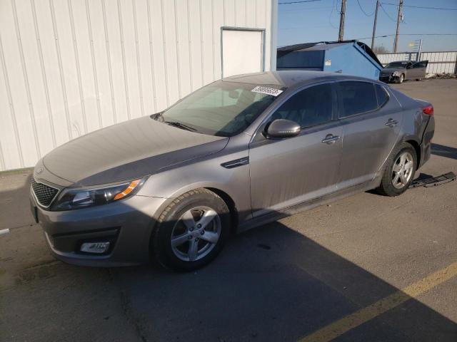KIA OPTIMA LX 2015 with VIN 5XXGM4A79FG466703 - Photo from auction