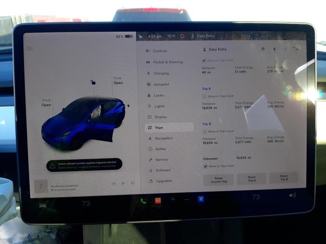Photo 9 from auction – 2021 TESLA MODEL Y with VIN 5YJYGAEEXMF158068