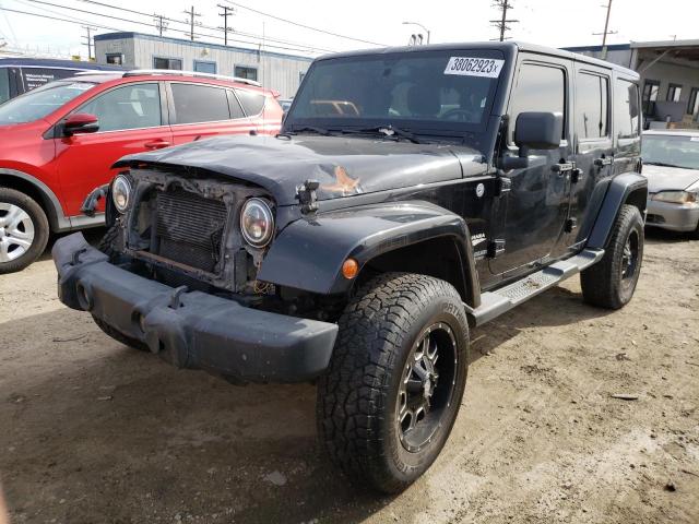 JEEP WRANGLER U 2013 with VIN 1C4BJWEG5DL657153 - Photo from auction