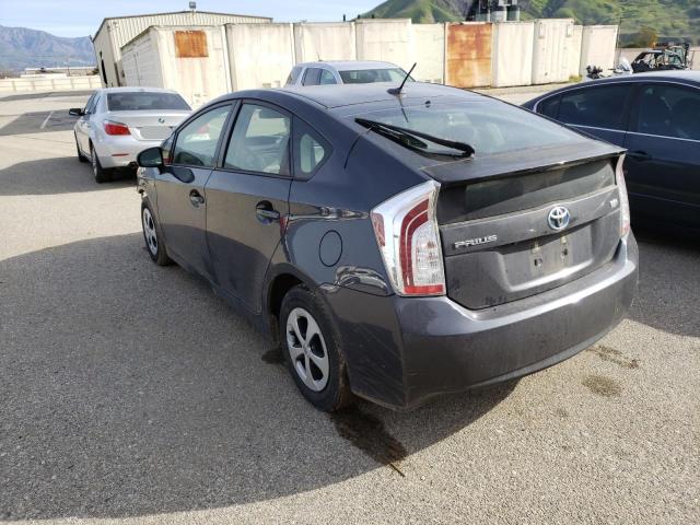 Photo 2 from auction – 2013 TOYOTA PRIUS with VIN JTDKN3DU7D5687785