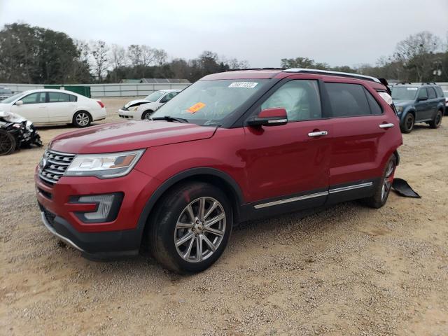 FORD EXPLORER L 2017 with VIN 1FM5K7F8XHGC22744 - Photo from auction