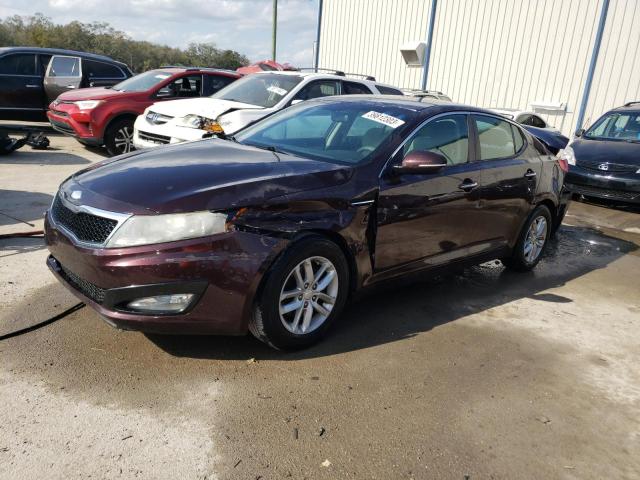 KIA OPTIMA LX 2013 with VIN 5XXGM4A76DG203470 - Photo from auction