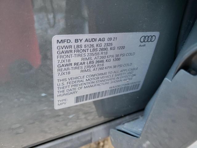 Photo 14 from auction – 2022 AUDI Q3 PREMIUM with VIN WA1DECF34N1025310