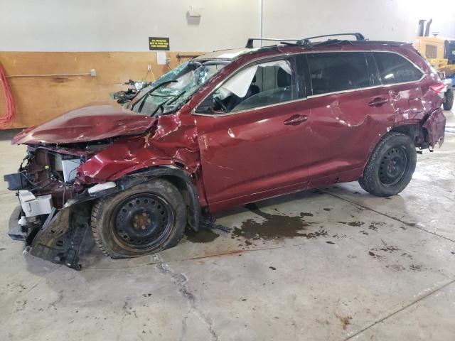 TOYOTA HIGHLANDER 2018 with VIN 5TDJZRFH4JS523371 - Photo from auction