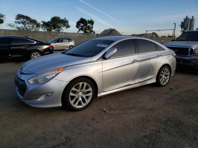 HYUNDAI SONATA HYB 2013 with VIN KMHEC4A43DA064762 - Photo from auction