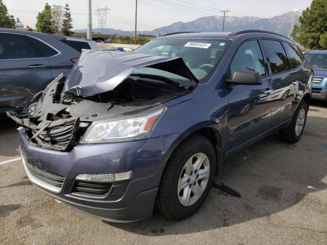 CHEVROLET TRAVERSE L 2014 with VIN 1GNKRFKD7EJ302251 - Photo from auction