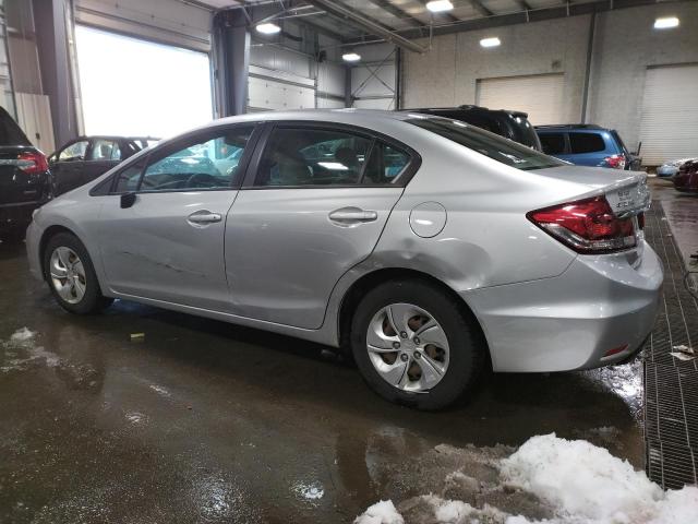 Photo 2 from auction – 2013 HONDA CIVIC LX with VIN 19XFB2F58DE043873
