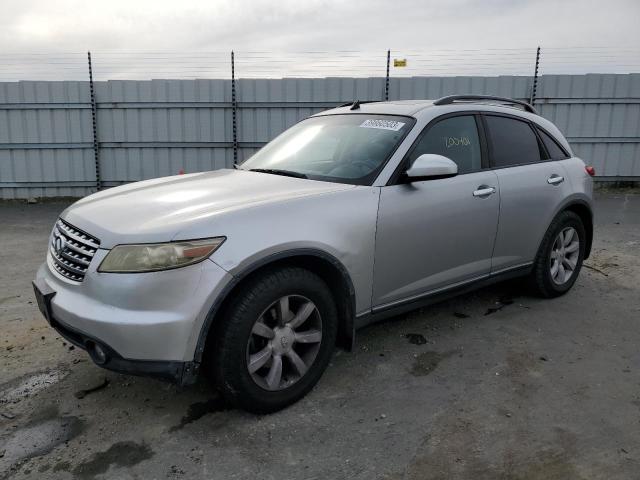 INFINITI FX35 2004 with VIN JNRAS08W54X224899 - Photo from auction