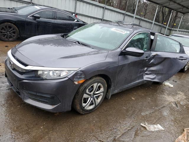 Photo 1 from auction – 2018 HONDA CIVIC LX with VIN 19XFC2F50JE043441