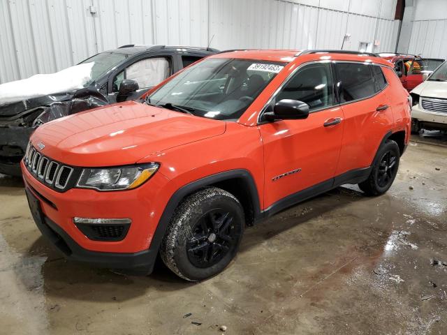 JEEP COMPASS SP 2019 with VIN 3C4NJCAB1KT726265 - Photo from auction