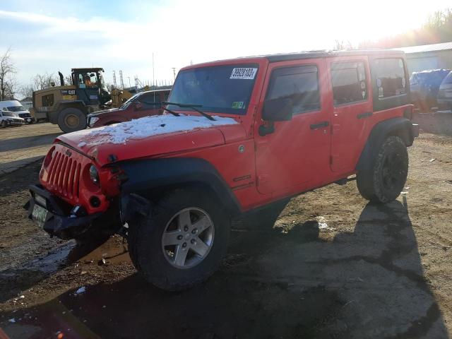 JEEP WRANGLER U 2013 with VIN 1C4BJWDG5DL634585 - Photo from auction