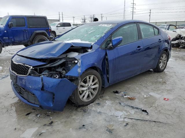 KIA FORTE LX 2017 with VIN 3KPFL4A74HE145792 - Photo from auction