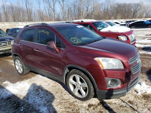 Photo 4 from auction – 2016 CHEVROLET TRAX LTZ with VIN 3GNCJMSB4GL161357
