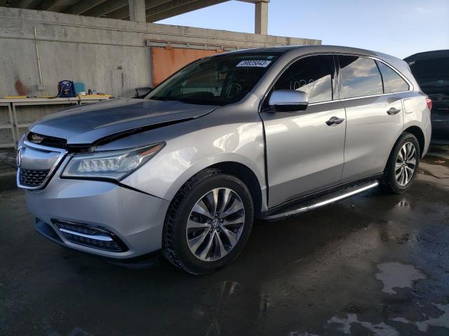 ACURA MDX 2015 with VIN 5FRYD3H43FB007162 - Photo from auction