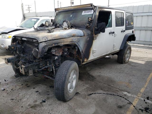 JEEP WRANGLER U 2017 with VIN 1C4BJWFGXHL584611 - Photo from auction