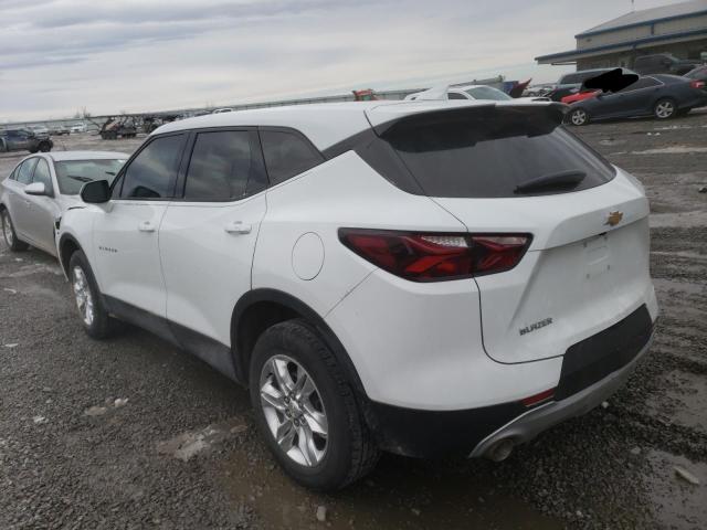Photo 2 from auction – 2021 CHEVROLET BLAZER 2LT with VIN 3GNKBCRSXMS587399
