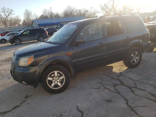 HONDA PILOT EX 2006 with VIN 5FNYF285X6B047303 - Photo from auction