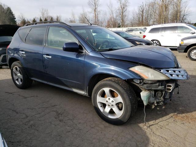 Photo 4 from auction – 2003 NISSAN MURANO SL with VIN JN8AZ08WX3W208931