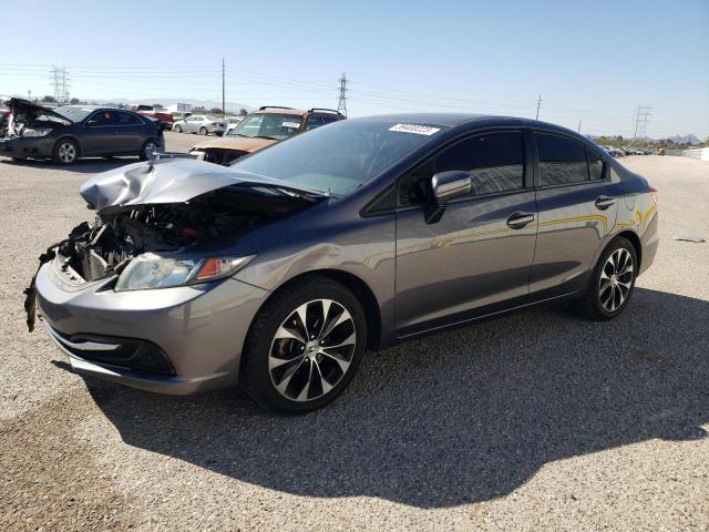 HONDA CIVIC LX 2014 with VIN 19XFB2F55EE231686 - Photo from auction