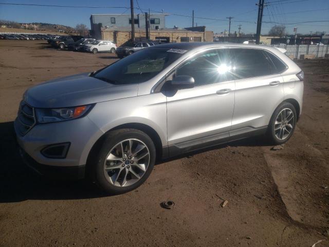 FORD EDGE TITAN 2015 with VIN 2FMTK4K83FBB60636 - Photo from auction