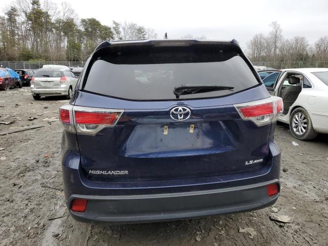 Photo 6 from auction – 2016 TOYOTA HIGHLANDER with VIN 5TDBKRFH9GS313642