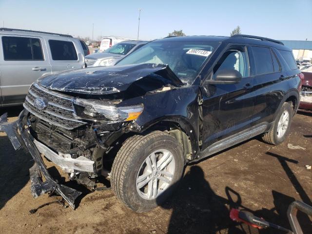 FORD EXPLORER X 2022 with VIN 1FMSK8DH4NGC30328 - Photo from auction