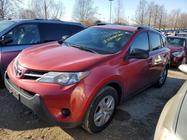 TOYOTA RAV4 LE 2014 with VIN JTMZFREV6EJ012850 - Photo from auction