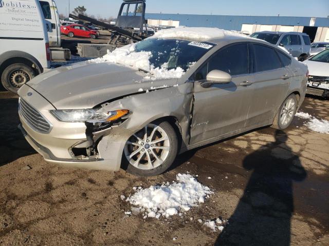 Photo 1 from auction – 2019 FORD FUSION SE with VIN 3FA6P0LU7KR131813