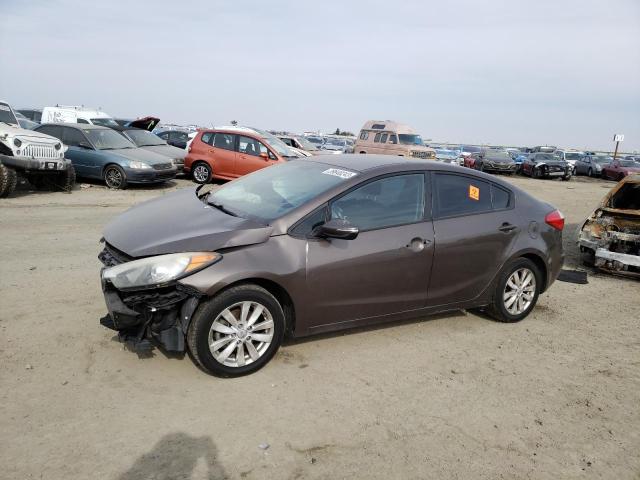 KIA FORTE LX 2014 with VIN KNAFX4A68E5182134 - Photo from auction