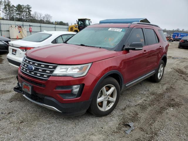 FORD EXPLORER X 2016 with VIN 1FM5K8D88GGB13710 - Photo from auction
