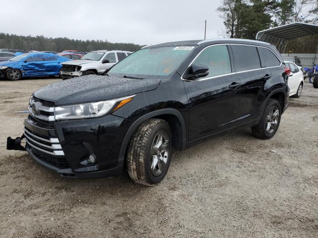 TOYOTA HIGHLANDER 2018 with VIN 5TDYZRFH0JS288952 - Photo from auction