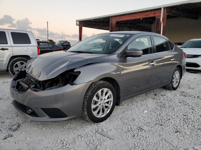 NISSAN SENTRA S 2019 с VIN 3N1AB7AP3KL602595 - Снимка от търг