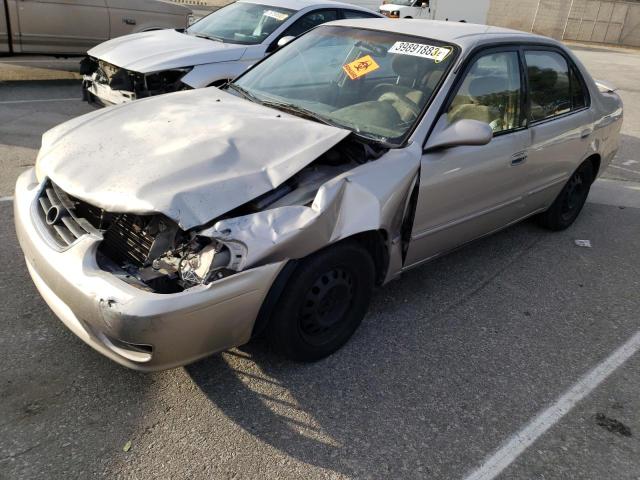 TOYOTA COROLLA CE 2002 with VIN 1NXBR12E32Z592031 - Photo from auction
