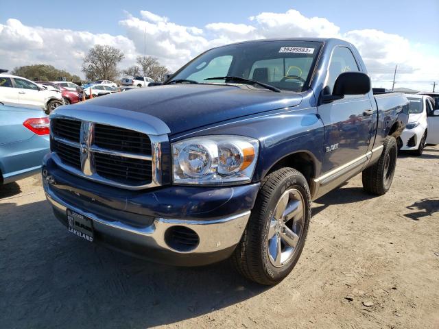 DODGE RAM 1500 S 2008 with VIN 1D7HA16N38J140015 - Photo from auction