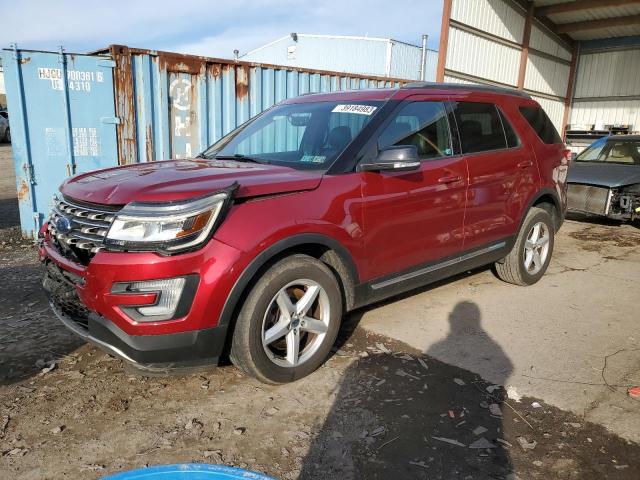 FORD EXPLORER X 2017 with VIN 1FM5K8DH5HGB03430 - Photo from auction